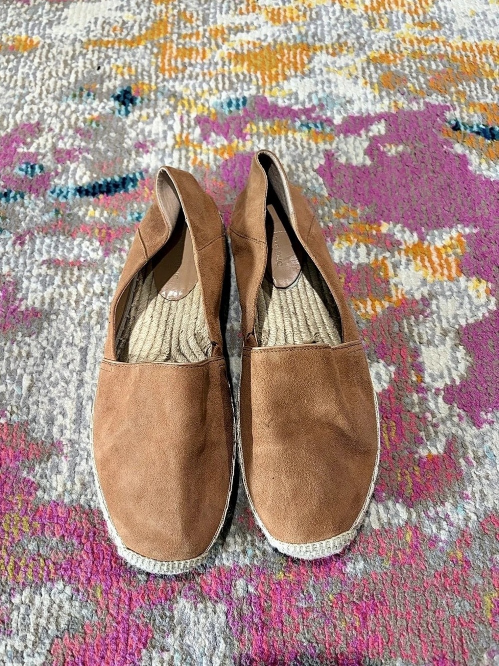 Banana Republic Brown Espadrille Flats